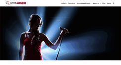 Desktop Screenshot of crystalsensations.com